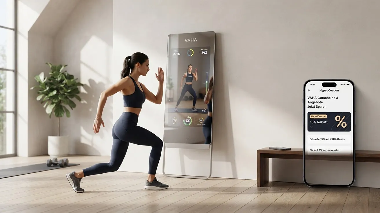 VAHA Gutscheine & Rabattcodes: So sparst du beim Home-Fitness